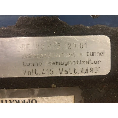 TUNNEL DEMAGNETISER Support Equipment | Bowland Trading Ltd (6)