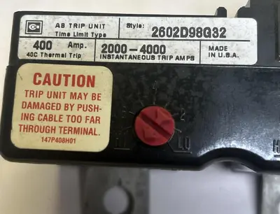USED CUTLER-HAMMER 2602D98G32