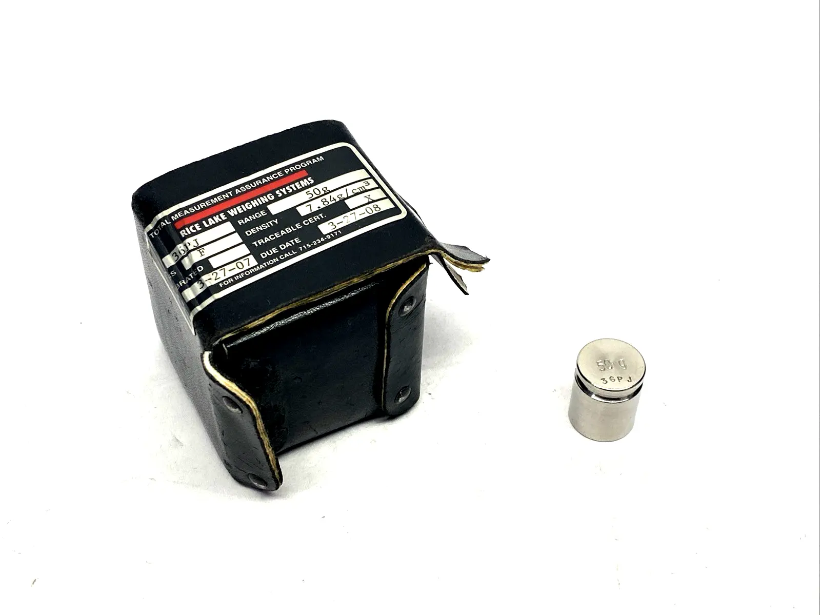 Used Rice Lake Weighing Systems 50g Calibration Equipment Michigan US | Maverick Industrial Sales #1401285