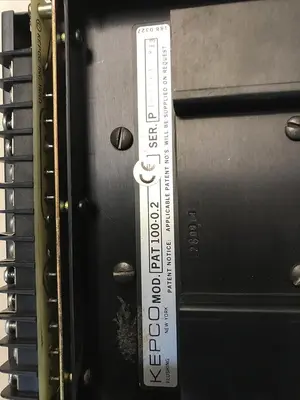 Used KEPCO PAT 100-0.2 Miscellaneous Equipment (Electrical & Power) | Surplus Asset Holdings #1189308