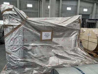 27"x 60" O.D X 11,000 Lbs Chuh Shin MLAT-700 Servo press feed line. New never used.