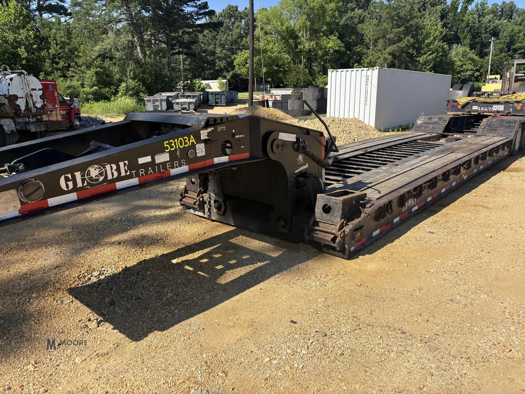 Used 2012 GLOBE _UNKNOWN_ Lowboy Trailers Tennessee US | Moore Equipment #1517235