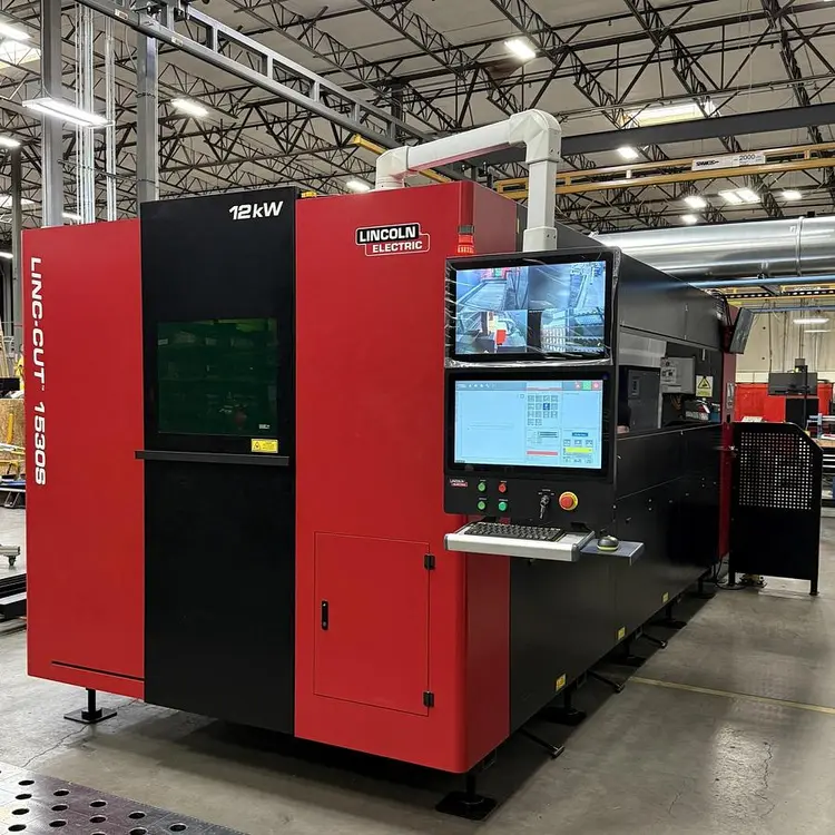New | in-Stock 2026 LINCOLN ELECTRIC LINC-CUT 1530S 6KW FIBER LASER CNC CUTTING SYSTEM Laser Cutters Texas US | IRS Auction #915880