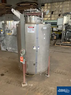 USED Perry Products 200 Gal Gaspar Tank, S/S