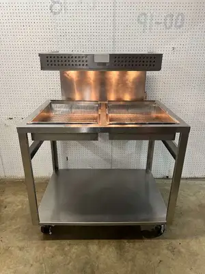 Used Marshall Used Marshall 145486SS Commercial Stainless Deep Fryer Warming Dump Station 120V - FG Restaurant Equipment (Miscellaneous) Illinois US | Falcon Restaurant Supply #1375108