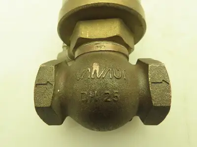 Valvaut Effepi Z200306 Pneumatic Air Controlled Globe Valve 1" NPT PTFE Bronze