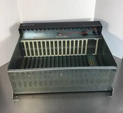 RELIANCE 57C331A / 803456-8RA 16 SLOT RACK (as Pictured-no Power Supply). 3F