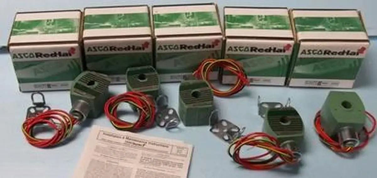 QTY. 5. ASCO RED HAT II SOLENOID REBUILD KIT 30435...