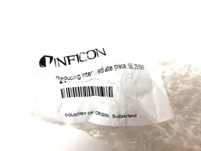 New | in-Stock Inficon Intermediate Reducing Piece Fitting Stainless Steel 25/16KF Valves/Fittings Michigan US | Maverick Industrial Sales #1487490