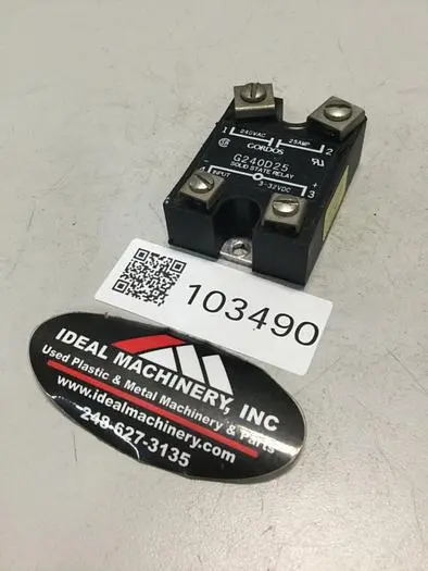 Used GORDOS G240D25 Relays & Switches Michigan US | Ideal Machinery #585963