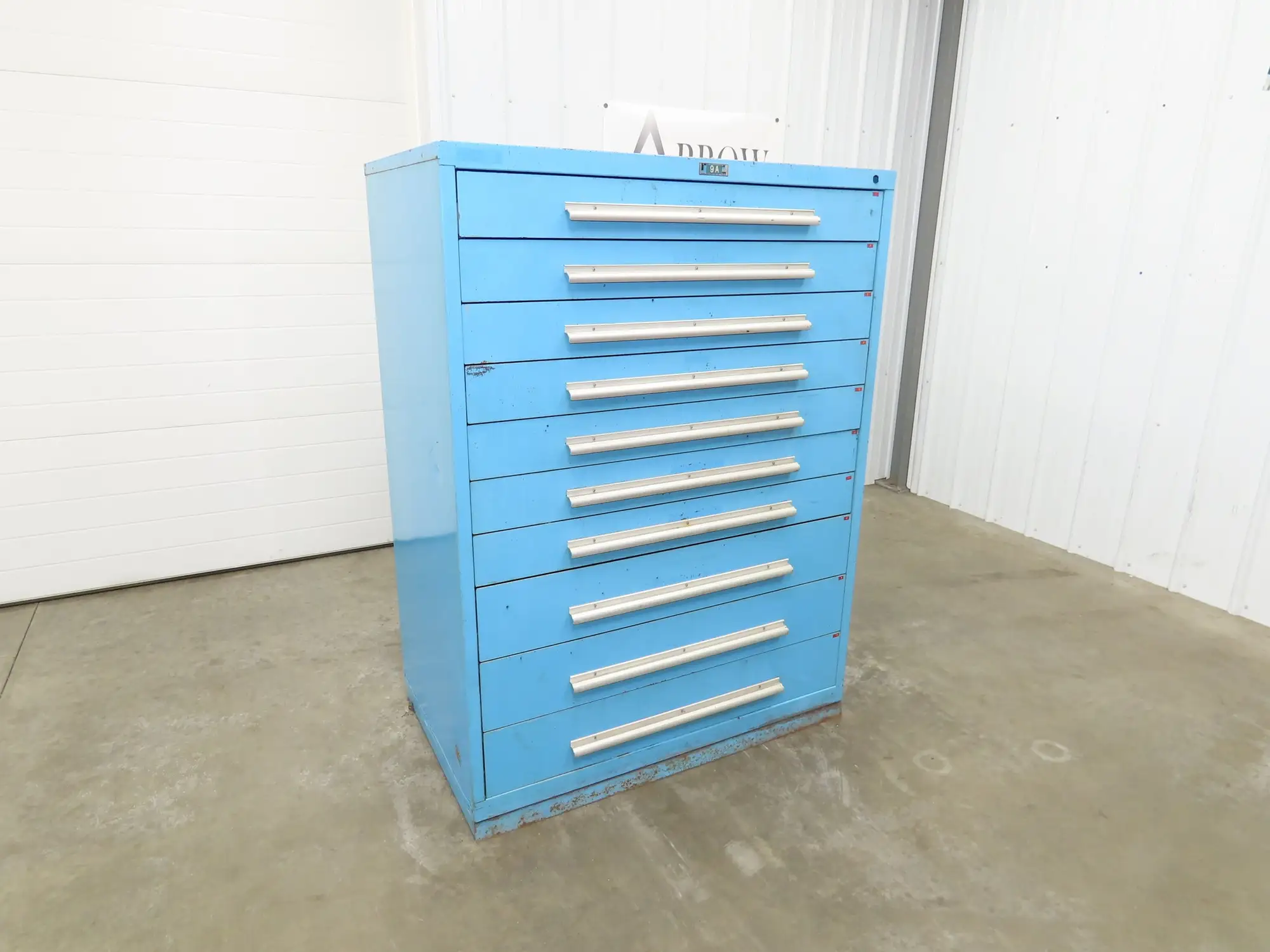 Nu-Era Modular Tool Storage Cabinet 10 Drawer 45x28x61" Stanley Vidmar Lista