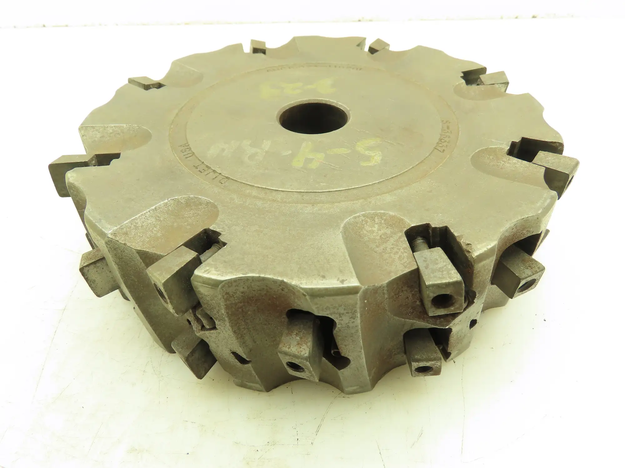 RK Tool Dijet SMC8.024-11020L Indexable Face Mill 24-Insert Triple Cutter 8" RH