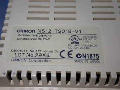 Used OMRON NS12TS01BV1 Automation Control (HMI) Ohio US | HGR 24 #1134606