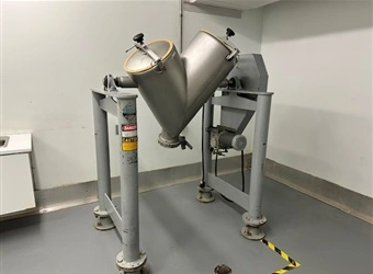 Used PATTERSON PATTERSON KELLEY 3 CFT CROSS FLOW TWIN SHELL BLENDER Double Cone - V Mixers New York US | Michael Benalt Inc #1274232