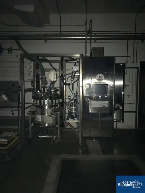 Used Apache Stainless 100 Gal Apache Agitated Receiver, S/S, 150#, 3 HP Stainless Steel Tanks New Jersey US | Federal Equipment Company #126229