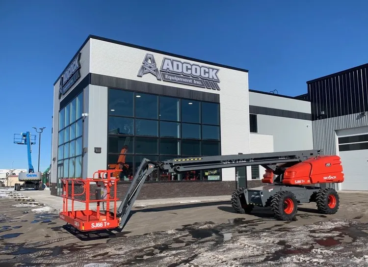 New | in-Stock 2026 SKYJACK SJ66 T+ TELESCOPIC BOOM LIFT Telescopic Boom Lifts Alberta CA | Adcock Equipment #1418025