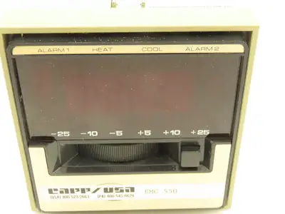 Eclipse EMC 550 CAPP USA Temperature Controller Unit Panel Mount