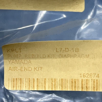 Yamada Pump Rebuild Diaphragm Kit. Fast Shipping! + Warranty