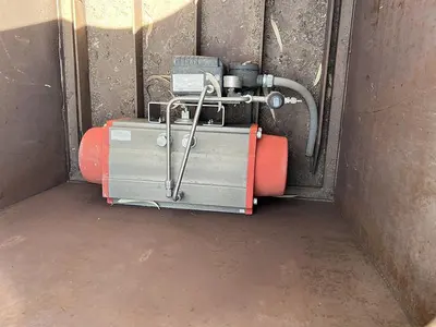 Heat Exchanger, Air, 2,528 SF, 550 deg F, Cain Industries #S744457