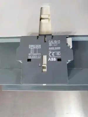 ABB A210-30 3-Phase 200HP Contactor w/CAL18-11 Relay. 1D-23