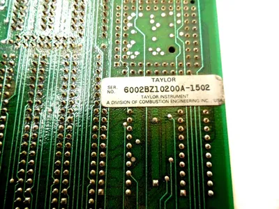 USED ABB TAYLOR 6002BZ10200A MEMORY BOARD 6002BZ10200A-1502