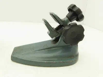 SPI 12-460 Cast Iron Micrometer Stand W/Padded Jaws Open To 20mm Lot of 3