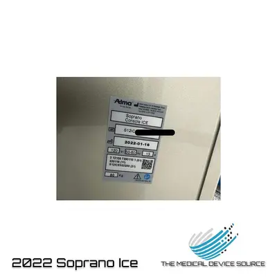 Used 2022 ALMA SOPRANO ICE Lasers / Laser Systems Texas US | The Medical Device Source #1480942