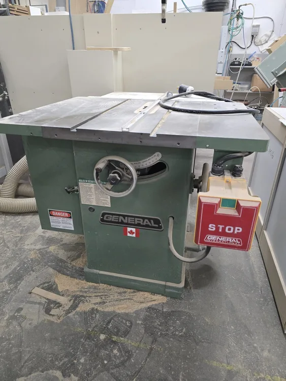 Used General T350 Woodworking Table Saws | Coast Machinery Group #874887