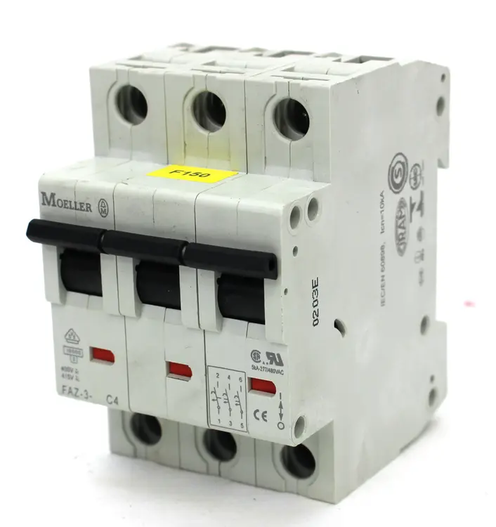 Used MOELLER FAZ-3-C4 Circuit Breakers Kentucky US | Industrial Parts R Us Inc. #355323