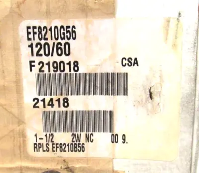 NEW SEALED ASCO EF8210G56 SOLENOID VALVE 120/60