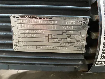SEW-Eurodrive 5 Hp Gear Motor