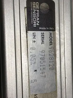 USED GEFRAN 9628120