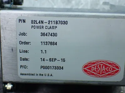 New | in-Stock DESTACO 82L4N211B7030 Pumps Ohio US | HGR 24 #1006024