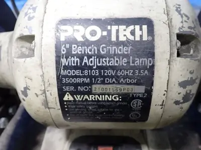 Used PROTECH 8103 Pedestal Type Grinders (Double End) Ohio US | HGR 24 #882279