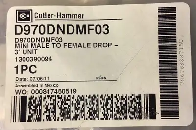 USED CUTLER HAMMER D970DNDMF03