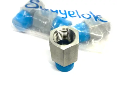 NEW SWAGELOK STAINLESS STEEL PIPE ADAPTER FITTING 3/8" NPT M TO F