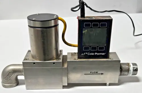 Cole Parmer Masterflex Proportional Flowmeter Controller Mass Gas 32907-81