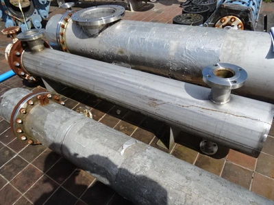 7.9 Sq.m S/S Shell & Tube Heat Exchanger