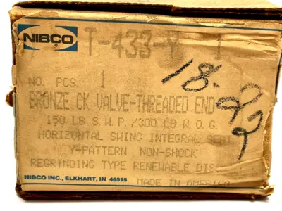 New | in-Stock Nibco T-433-Y Plumbing Equipment Michigan US | Maverick Industrial Sales #1467960