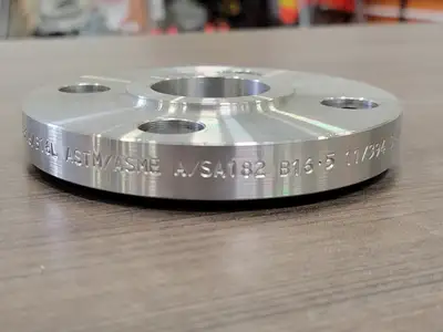1" Slip on Raised Face 150 lbs 316/316L ASTM/ASME A/SA182 B16.5 11/394 Flange