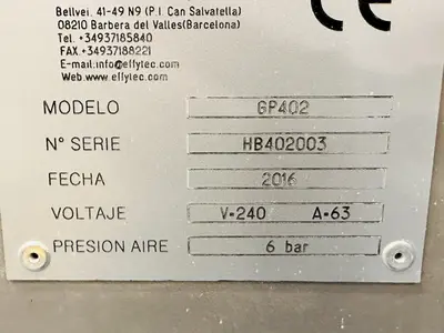 USED 2016 EFFYTEC PACKAGING GP402  ||  HFFS