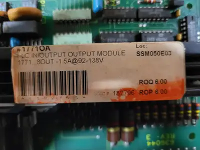USED ALLEN-BRADLEY 1771-OA