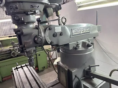 BRIDGEPORT 1-1/2 HP Milling & Drilling Machines (Combo) | Charter Auctions (4)
