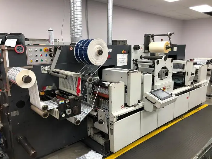 Used 2008 ABG DIGICON SERIES 2 Die Cutters | J&J Converting Machinery #440433