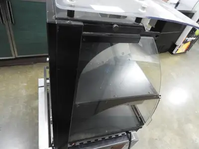 Used Hatco Used Hatco GRHW-1D Mini-Merchandising Warmer, Heated Holding Glass-Shelf Display 120V 1540W Countertop Display Warmers Illinois US | Falcon Restaurant Supply #1376560