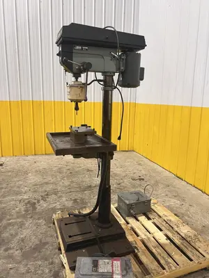 16" DELTA MODEL #17-900 SINGLE SPINDLE DRILL WITH TAPPING HEAD: STOCK #23263