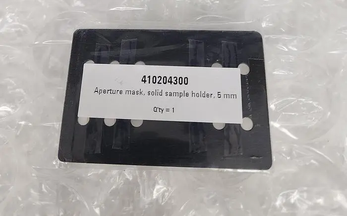 410204300 APERTURE MASK SOLID SAMPLE HOLDER, 5MM