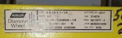 USED NORTON SD100-R100B99E-1/8