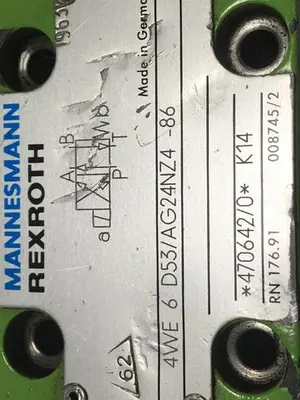 USED REXROTH 4WE6D53AG24NZ486