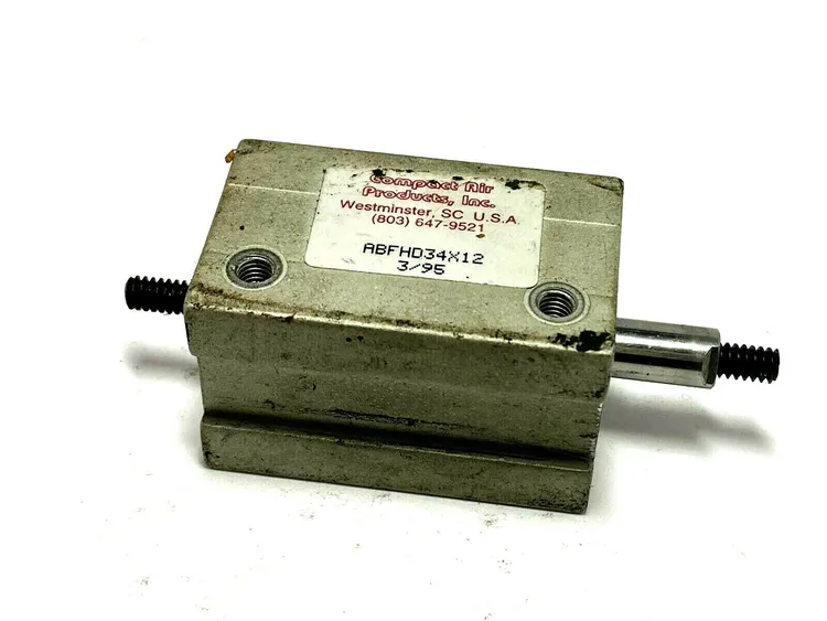 Used COMPACT CYLINDER 3/4" BORE 1/2" STROKE Pneumatic Cylinders | Maverick Industrial Sales #1115359